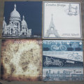 Travel Design Druck DIY 12 X 12 &quot;Scrapbook Papier Pack